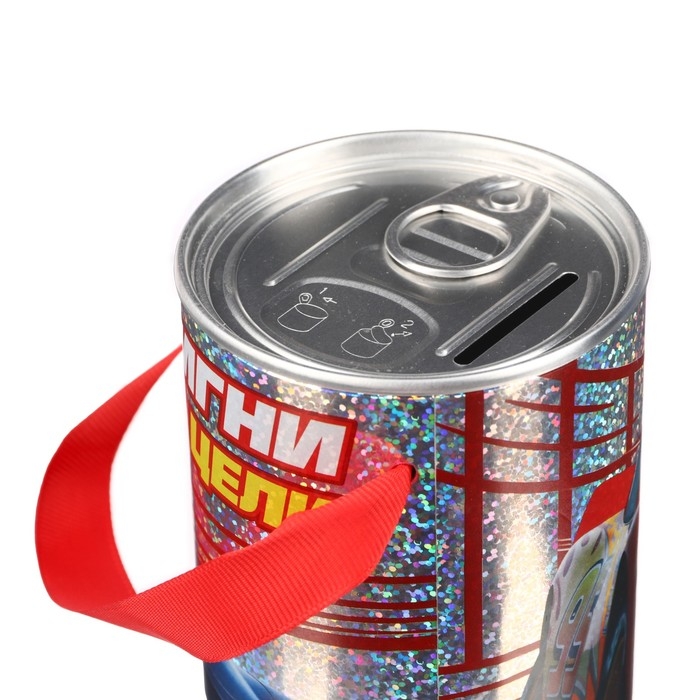 Копилка с голографией, 7,8 см х 7,8 см х 12 см Копилка с голографией, 7,8 см х 7,8 см х 12 см "Молния", Тачки