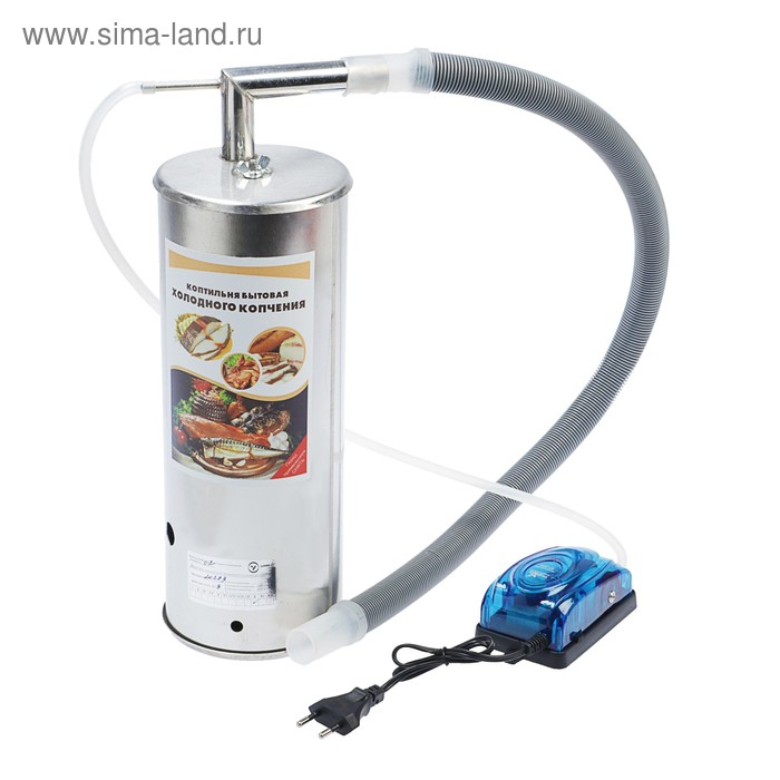 Коптильня холодного копчения Коптильня холодного копчения "Дым Дымыч" 02, дымогенератор, серебристая