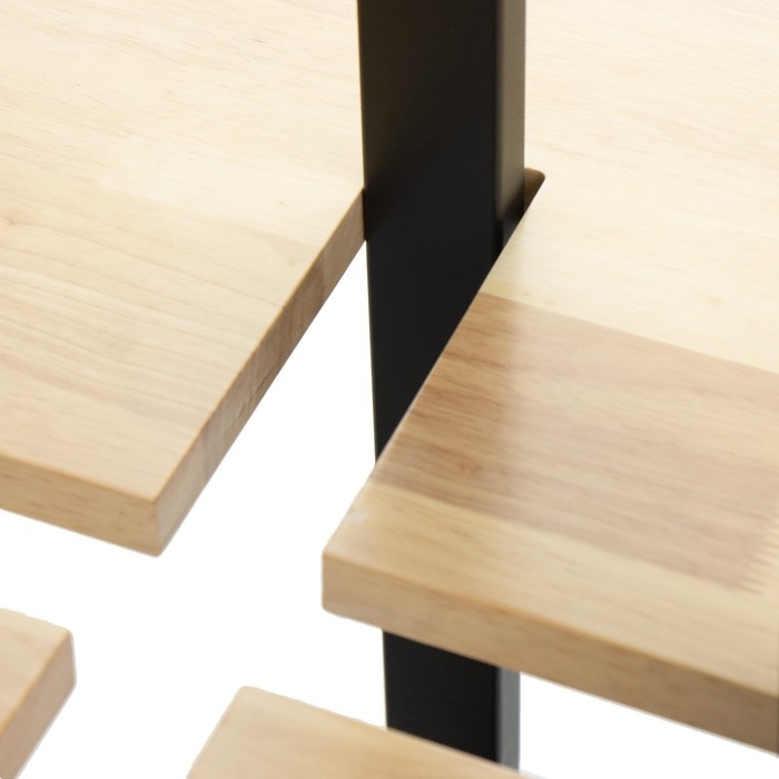 Торшер  Торшер "Лоути" LED 44Вт 4000К черный 60х60х160см