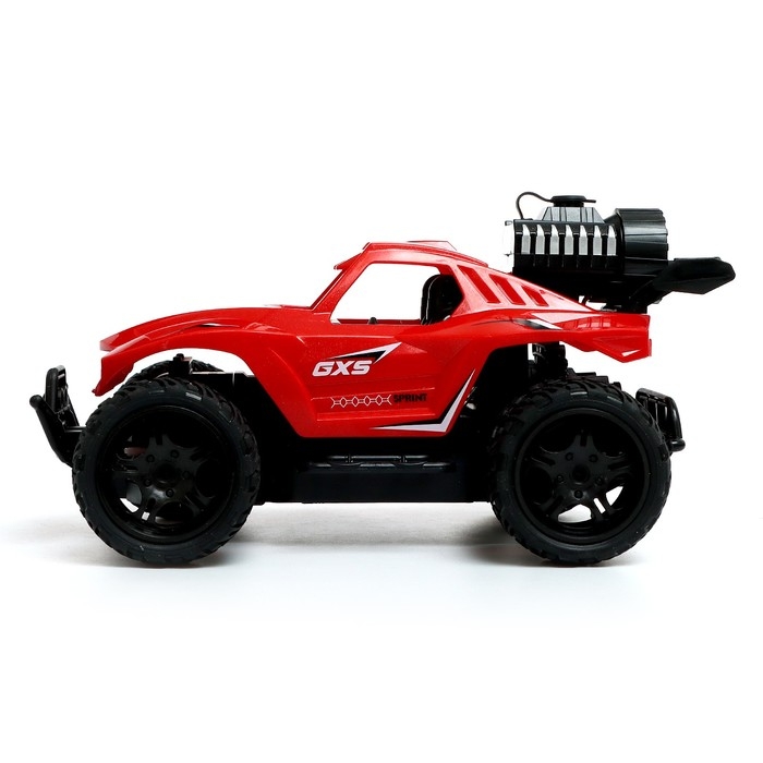 Джип радиоуправляемый «Вездеход», с эффектом дыма, цвет красный Джип радиоуправляемый «Вездеход», с эффектом дыма, цвет красный