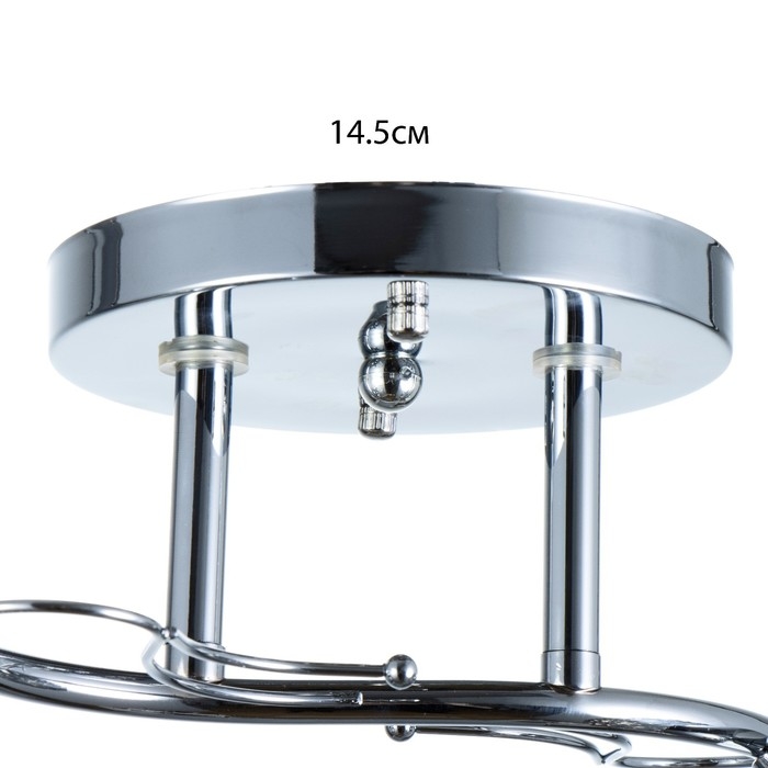 Люстра Люстра "Эрион" 2хЕ27 40Вт хром 44х18х24 см BayerLux