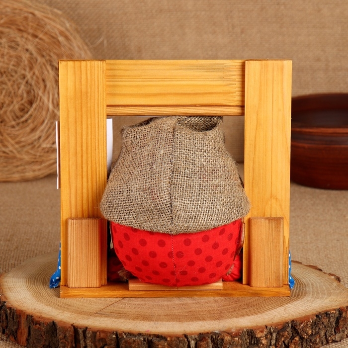 Домовой Ромчик Домовой Ромчик "Дом - полная чаша", в раме, 20 х 20 см, микс