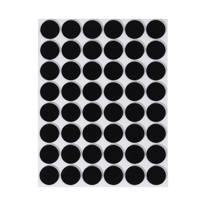 Защитные наклейки AVANT-gard для мебели черные, 125 штук