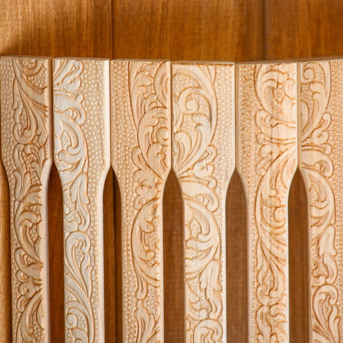 Абажур деревянный угловой Абажур деревянный угловой "Русские узоры" 31х27х11 см