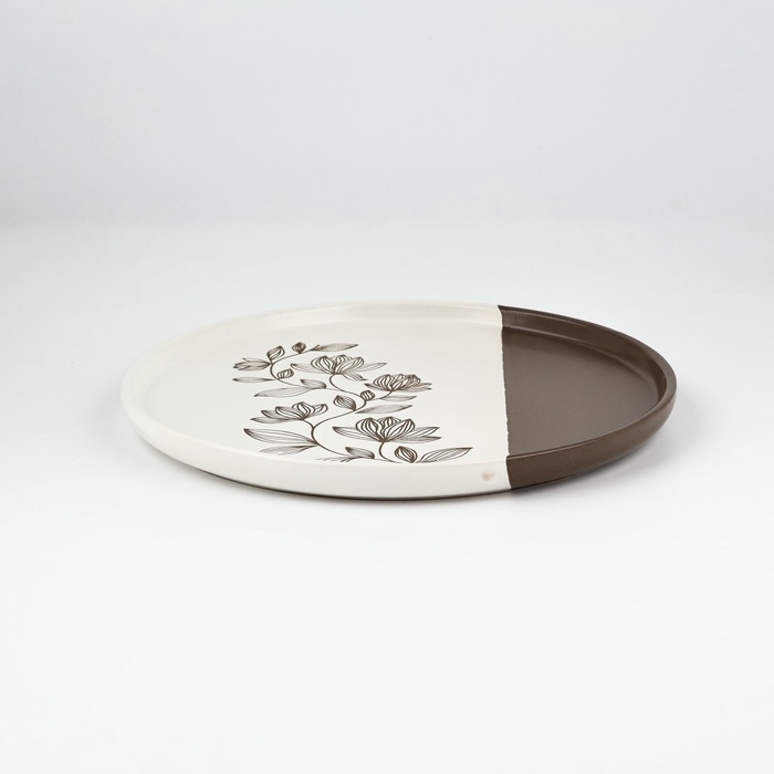 Тарелка кермическая «Цветочная поляна», 21,7 см Тарелка кермическая «Цветочная поляна», 21,7 см