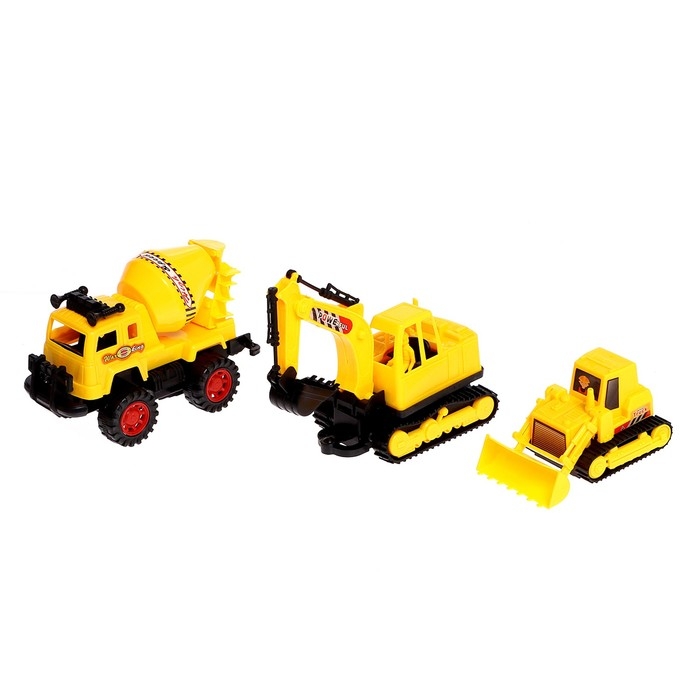 Набор игровой «Стройка», кран и спецтехника Набор игровой «Стройка», кран и спецтехника
