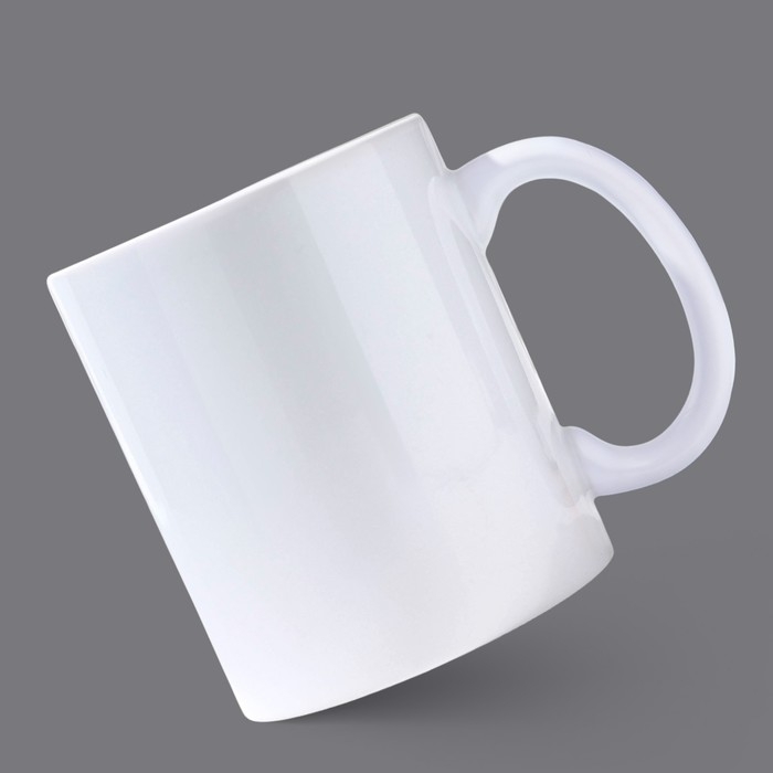 Кружка керамическая «Характер», 320 мл, цвет белый