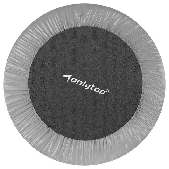 Батут детский ONLYTOP, d=101 см, цвет серый Батут детский ONLYTOP, d=101 см, цвет серый