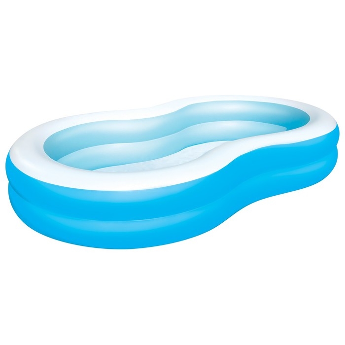 Бассейн надувной «Большая лагуна», 262 х 157 х 46 см, от 3 лет, 54117 Bestway Бассейн надувной «Большая лагуна», 262 х 157 х 46 см, от 3 лет, 54117 Bestway