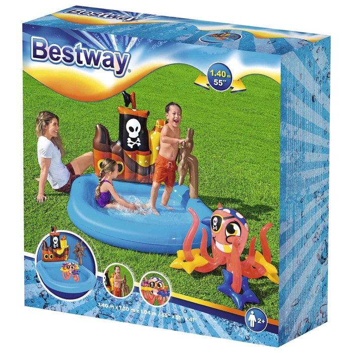 Игровой центр «Кораблик», 140 х 130 х 104 см, от 2 лет, 52211 Bestway Игровой центр «Кораблик», 140 х 130 х 104 см, от 2 лет, 52211 Bestway