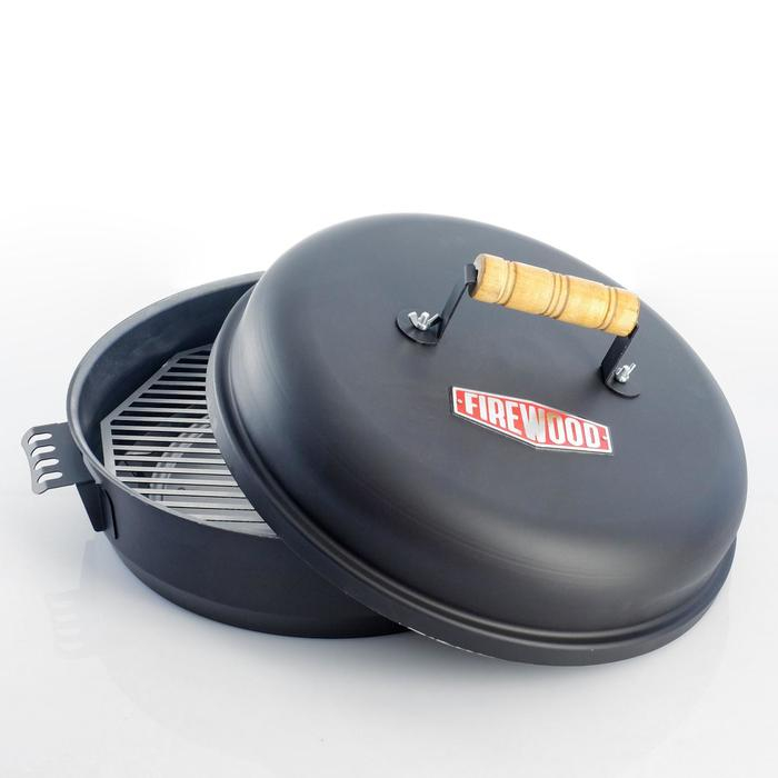 Коптильня круглая Коптильня круглая "FIREWOOD" 35*15 см
