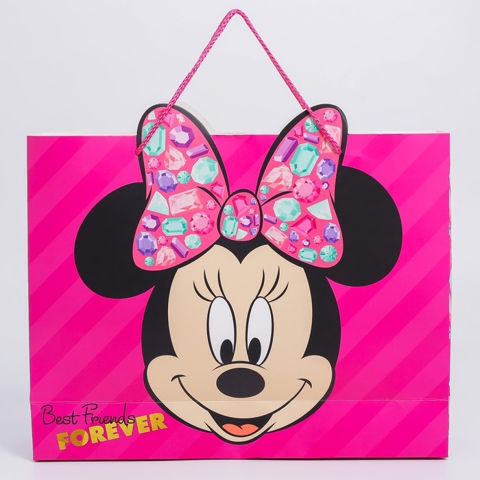 Пакет подарочный, 40х31х11.5 см, упаковка, Минни Маус Пакет подарочный, 40х31х11.5 см, упаковка, Минни Маус