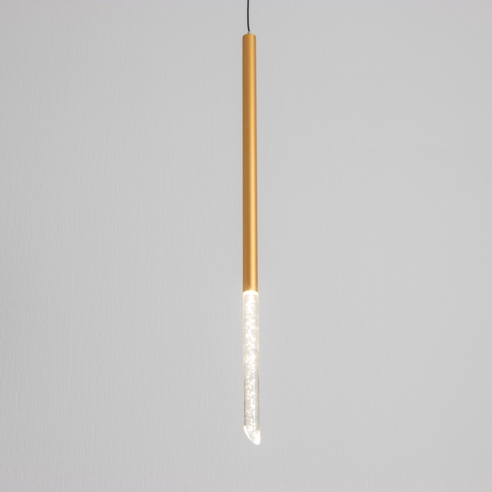 Светильник Светильник "Акота" LED 5Вт 4000К матовое золото 2х2х60-160см