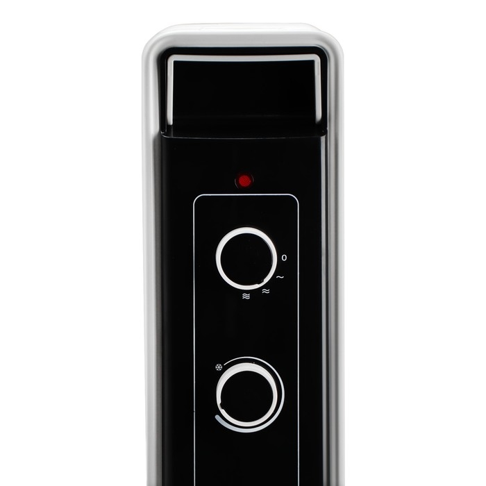 Обогреватель Centek CT-6221-5, масляный, напольный, 1000 Вт, 12.5 м², 5 секций, бело-чёрный Обогреватель Centek CT-6221-5, масляный, напольный, 1000 Вт, 12.5 м², 5 секций, бело-чёрный