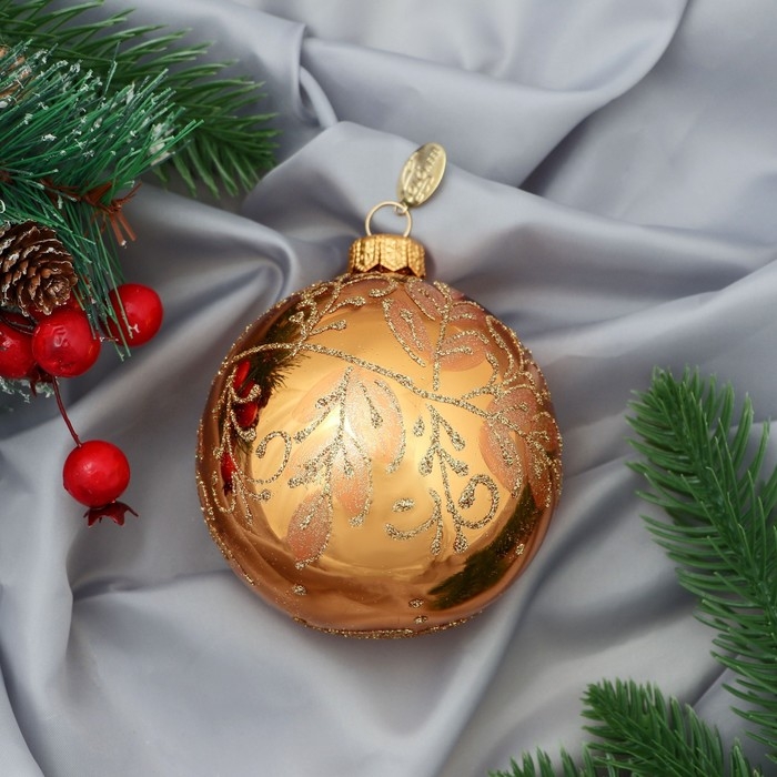 Шар "Графика 70", 80 мм., в подарочной упаковке