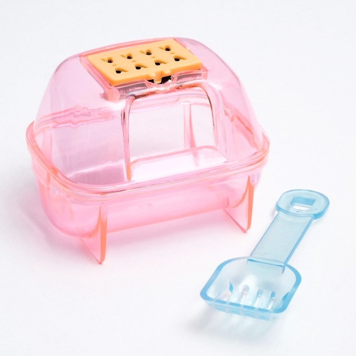 Туалет для грызунов 10 х 7 см микс цветов Туалет для грызунов 10 х 7 см микс цветов