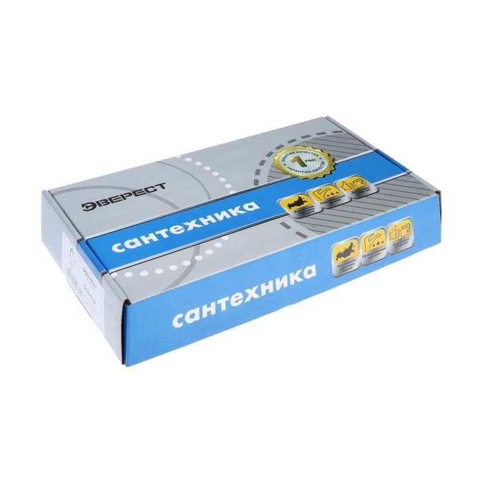 Cмеситель для кухни Cмеситель для кухни "Эверест" B58-022, однорычажный, гибкий поворотный излив, хром