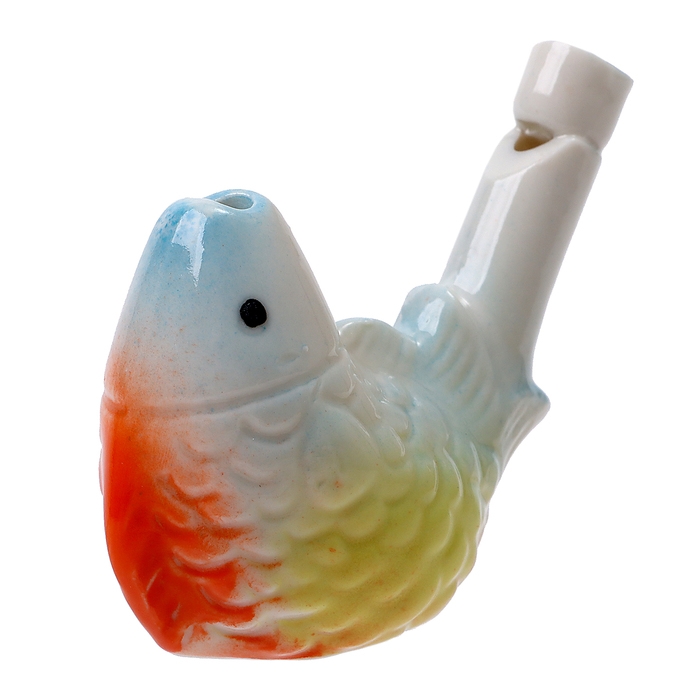 Свистулька керамическая «Рыбка», 3 × 7 × 5 см Свистулька керамическая «Рыбка», 3 × 7 × 5 см