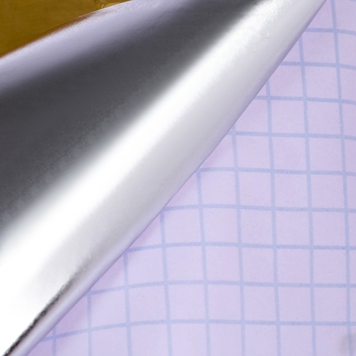 Пленка самоклеящаяся цветная deVENTE Metallic, 0,45 х 1 м, 30 мкм, золотая, с алюминиевым напылением Пленка самоклеящаяся цветная deVENTE Metallic, 0,45 х 1 м, 30 мкм, золотая, с алюминиевым напылением