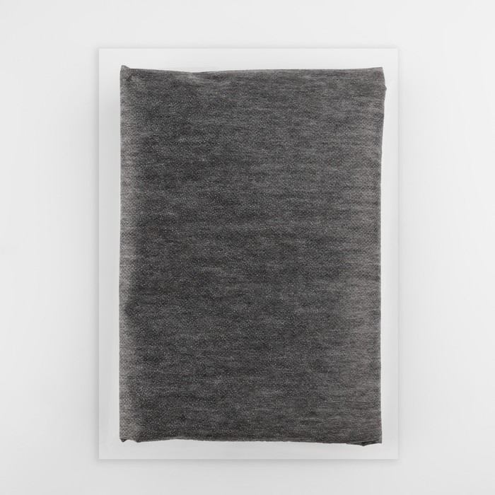 Флизелин клеевой, точечный, 25 г/кв.м, 90 см × 1 м, цвет графит