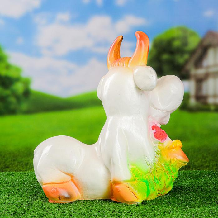 Садовая фигура  Садовая фигура "Корова веселая" 34х30см