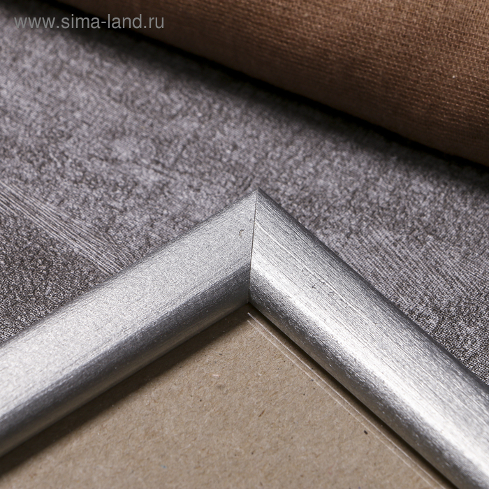 Фоторамка сосна с19 серебро 40х40 см (пластиковый экран) Фоторамка сосна с19 серебро 40х40 см (пластиковый экран)