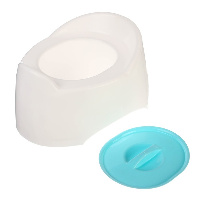 Горшок детский с крышкой «Малышок», для мальчика, цвет МИКС Горшок детский с крышкой «Малышок», для мальчика, цвет МИКС