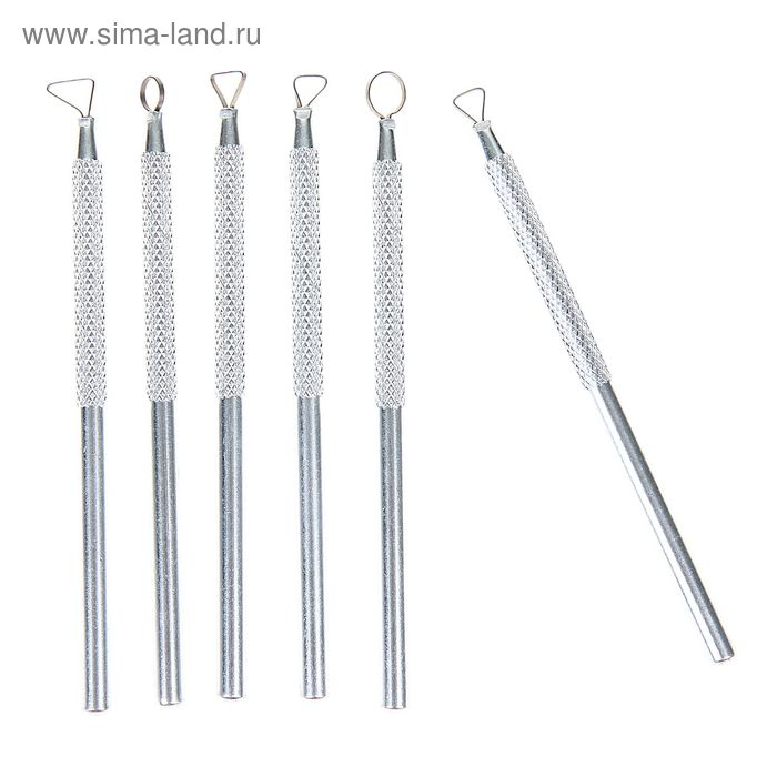 Набор инструментов для лепки, 6 предметов Набор инструментов для лепки, 6 предметов