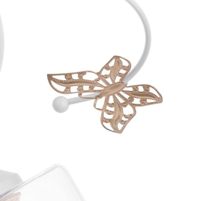 Люстра Люстра "Мия" 5х60Вт Е27 Белый, золото 59х18х24см