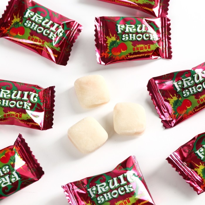 Кислая жевачка «Анти-тупин», вкус: вишня, 50 г. Кислая жевачка «Анти-тупин», вкус: вишня, 50 г.