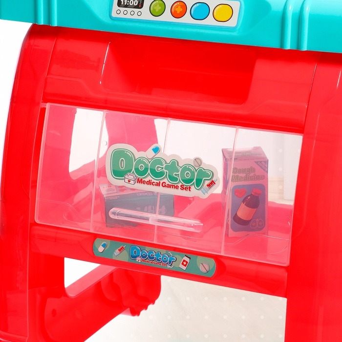 Игровой модуль на ножках «Врачебный кабинет» Игровой модуль на ножках «Врачебный кабинет»