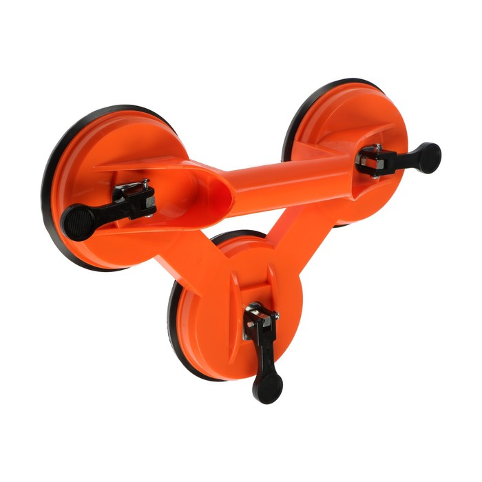 Стеклодомкрат тройной ТУНДРА, пластиковый, 125 мм, до 80 кг Стеклодомкрат тройной ТУНДРА, пластиковый, 125 мм, до 80 кг