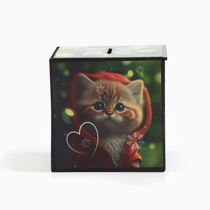 Копилка новогодний подарок «Новый год: Загадай желание » 7 х 7 см Копилка новогодний подарок «Новый год: Загадай желание » 7 х 7 см