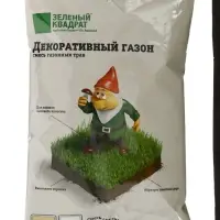 Газон декоративный "Зеленый квадрат", 1кг