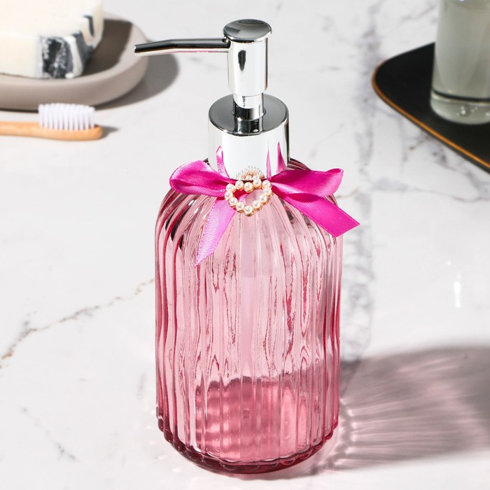 Дозатор для жидкого мыла «Тропики», 400 мл. Дозатор для жидкого мыла «Тропики», 400 мл.