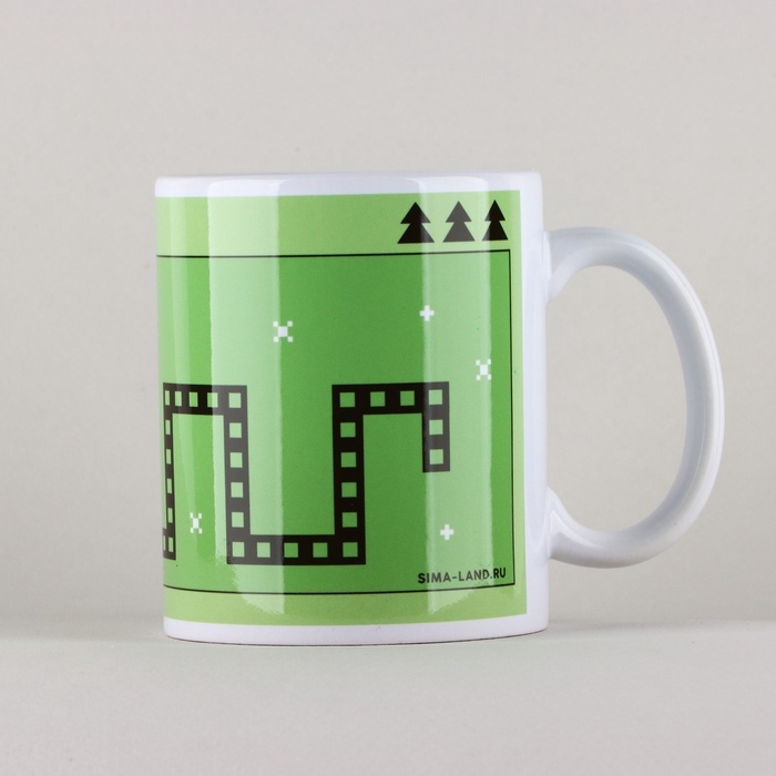 Новый год. Кружка керамическая «Змейка», 320 мл Новый год. Кружка керамическая «Змейка», 320 мл