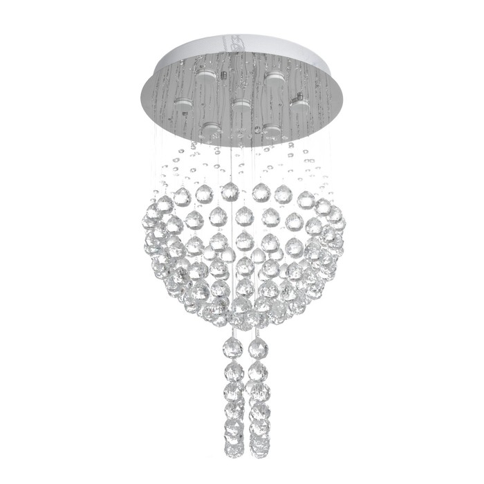 Светильник каскад Светильник каскад "Аделисия" 7xLED хром 55х55х93см BayerLux