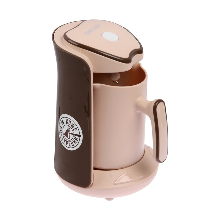 Турка электрическая Energy EN-251T, 600 Вт, 0.3 л, бежево-коричневая Турка электрическая Energy EN-251T, 600 Вт, 0.3 л, бежево-коричневая