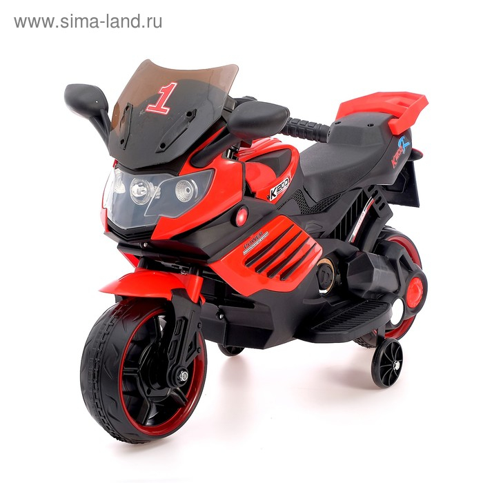 Детский электромобиль «Спортбайк», цвет красный Детский электромобиль «Спортбайк», цвет красный