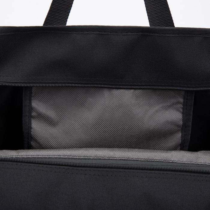 Сумка хозяйственная на молнии, наружный карман, цвет чёрный Сумка хозяйственная на молнии, наружный карман, цвет чёрный