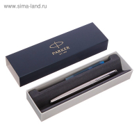 Ручка перьевая Parker Jotter Core F61 Stainless Steel CT M, корпус из нержавеющей стали