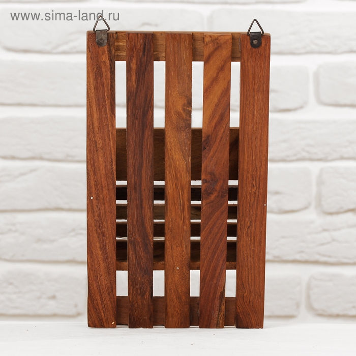 Ключница дерево Ключница дерево "Открытая" 5,5х15х25 см