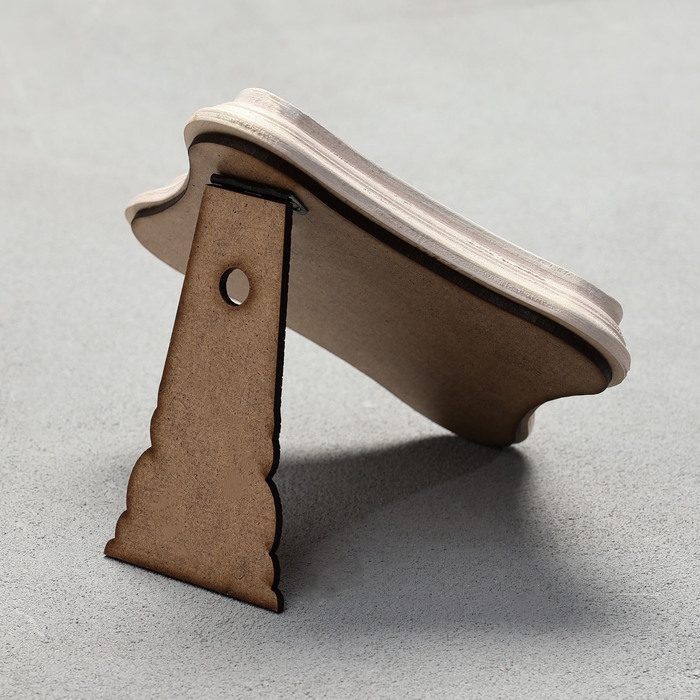 Скрижаль  Скрижаль "Трисвятое", цвет жемчуг, 17,5х17,5х2 см, берёза