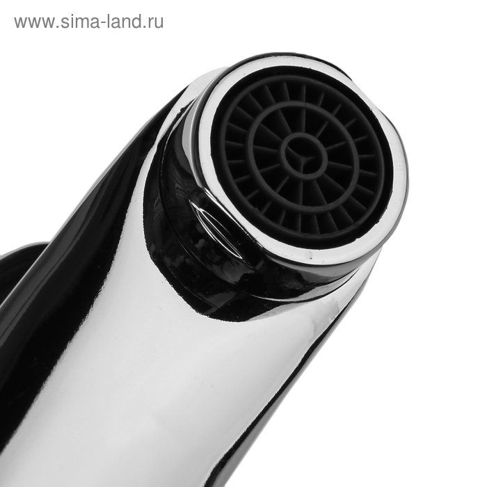 Смеситель для раковины Accoona A9061, однорычажный, силумин, хром Смеситель для раковины Accoona A9061, однорычажный, силумин, хром