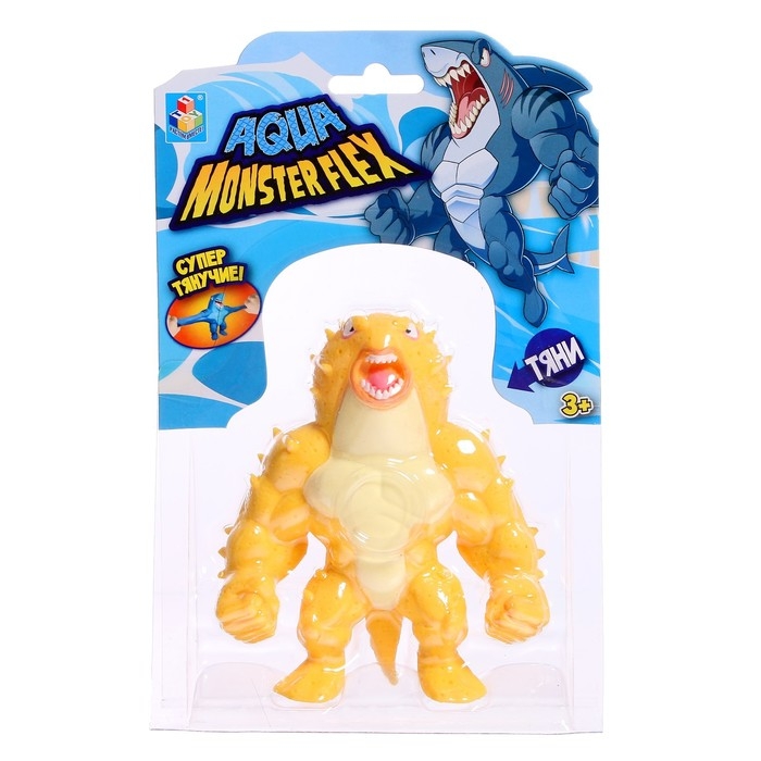 Тянущаяся фигурка Monster flex Aqua, 14 см, 14 видов, МИКС Тянущаяся фигурка Monster flex Aqua, 14 см, 14 видов, МИКС