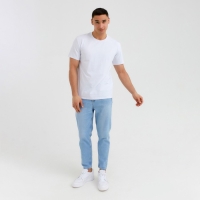 Футболка мужская MINAKU REGULAR FIT: цвет белый, р-р 50