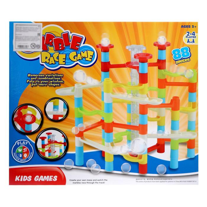 Конструктор «Трубчатые лабиринты», 88 элементов Конструктор «Трубчатые лабиринты», 88 элементов