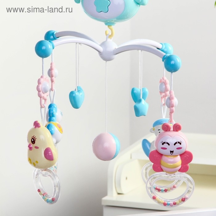 Мобиль музыкальный на кроватку «Цыплёнок», работает от батареек Мобиль музыкальный на кроватку «Цыплёнок», работает от батареек