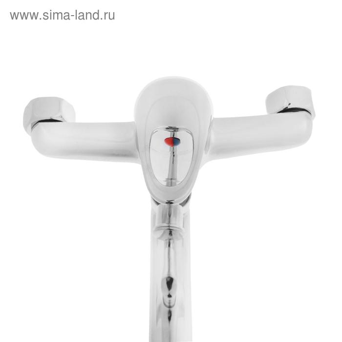 Смеситель для ванны ZEIN Z0151, картридж керамика 35 мм, с душевым набором, хром Смеситель для ванны ZEIN Z0151, картридж керамика 35 мм, с душевым набором, хром