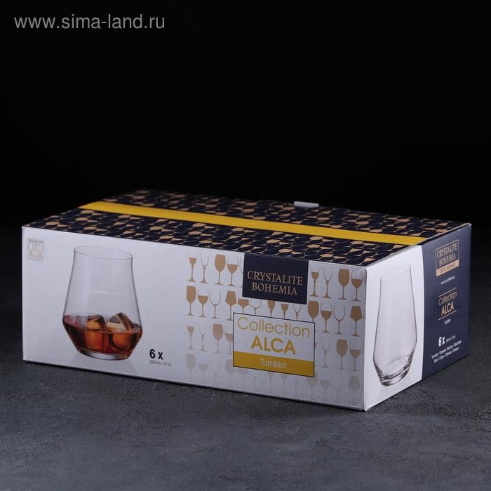 Набор стаканов для виски Alca, 350 мл, 6 шт Набор стаканов для виски Alca, 350 мл, 6 шт